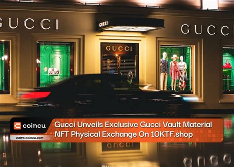gucci vault shop